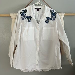 NWOT Gloria Vanderbilt blouse size 1X